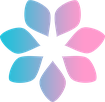 Bluish Pink Logo